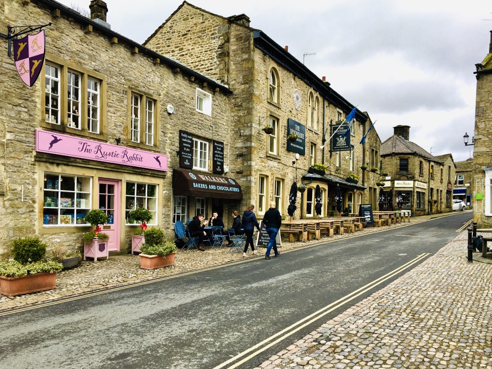 Market Place, Grassington, North Yorkshire .