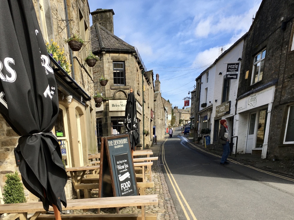 Street in Grassington, Yorkshire.