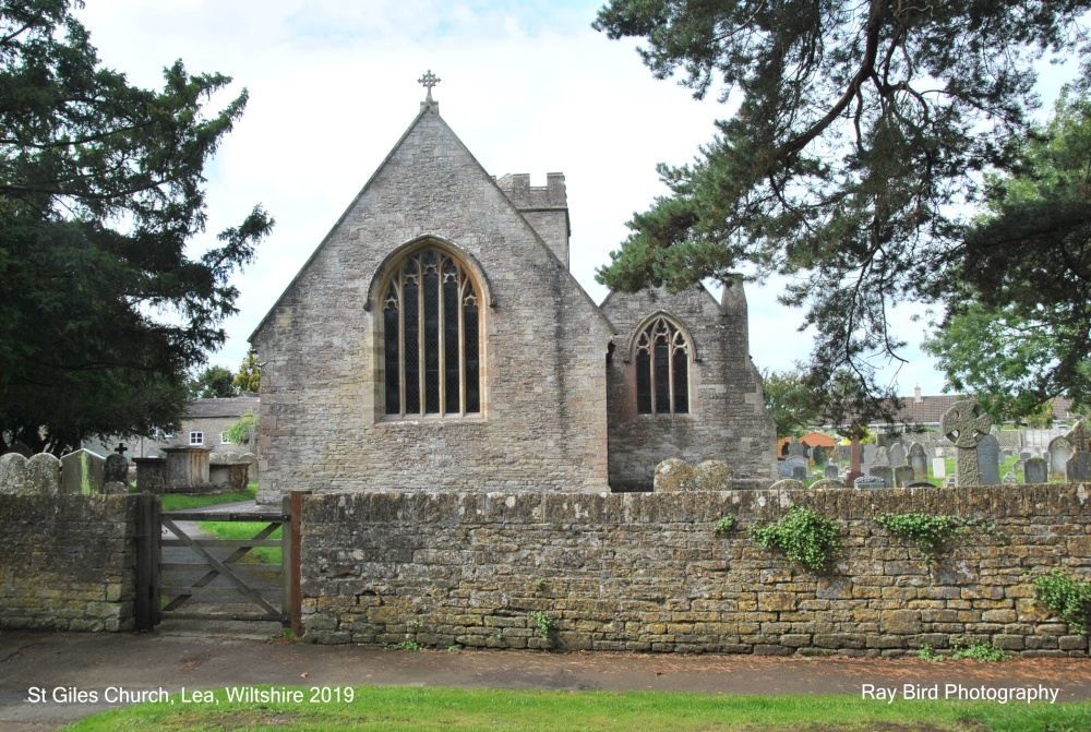 Photograph of St Giles Church, Lea, Wiltshire 2019