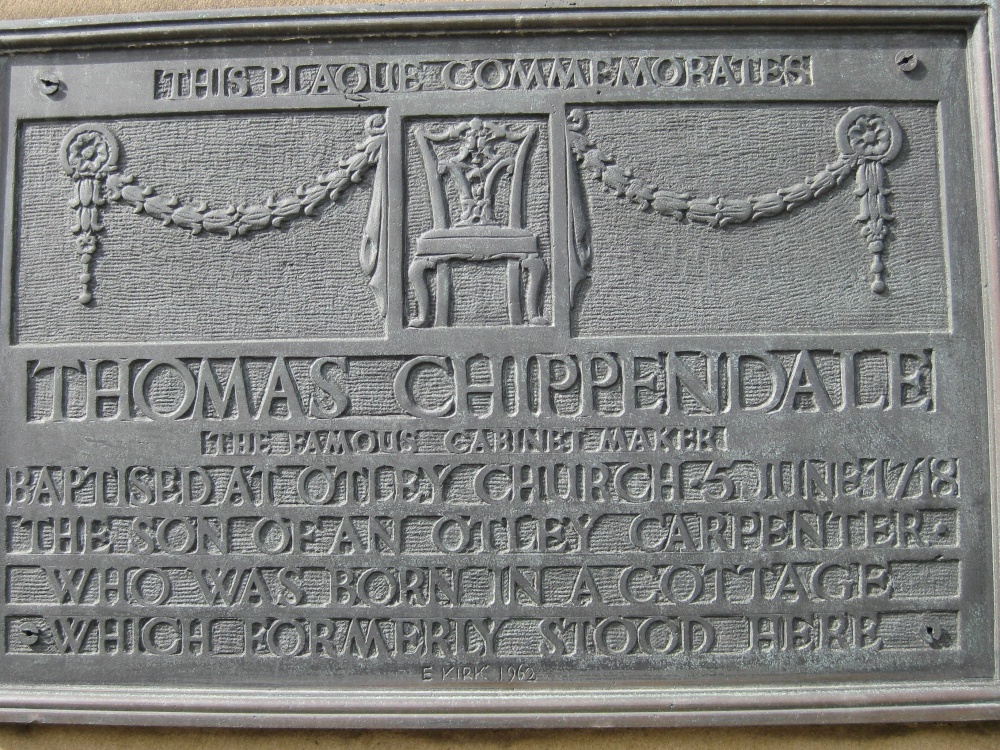 Chippendale plaque