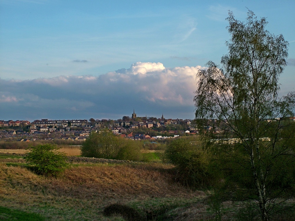 Photograph of Stanley skyline