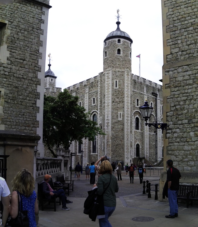 White Tower of London.