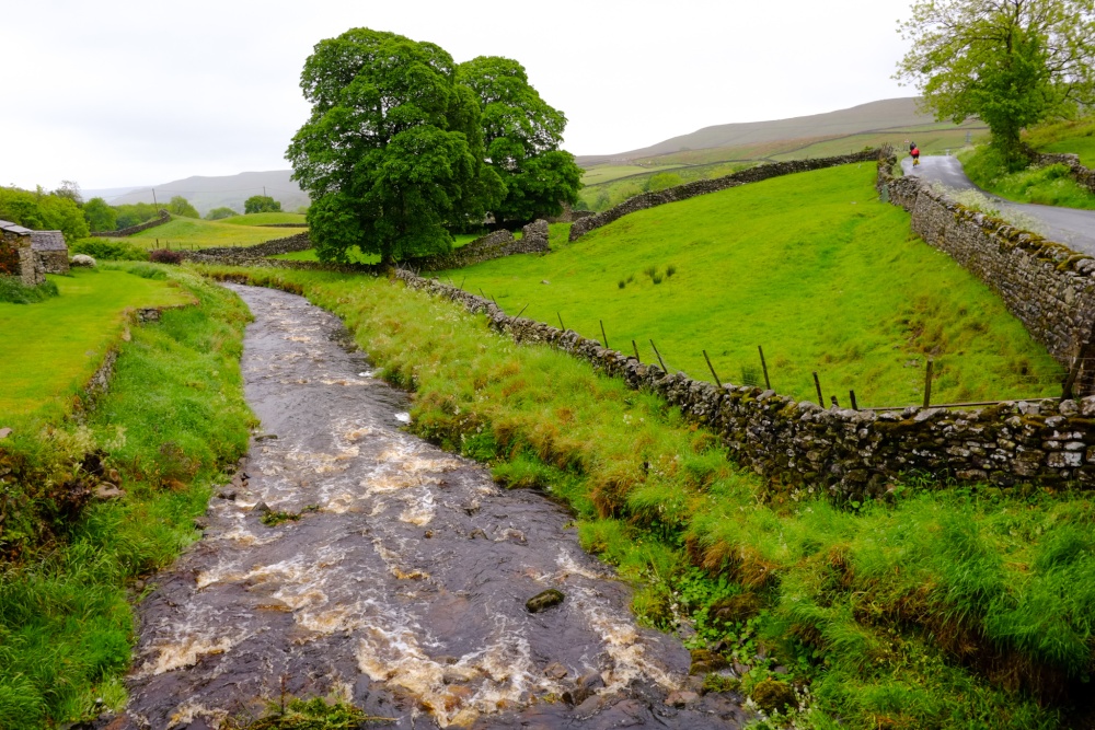 Photograph of River Swale at Muker village