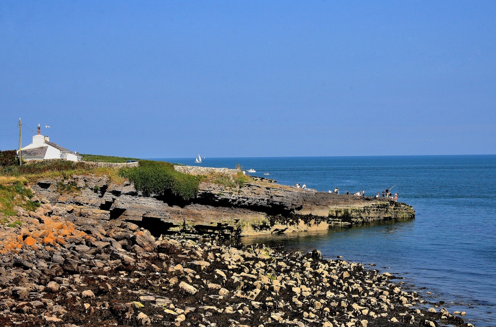 Photograph of Beach at Moelfre