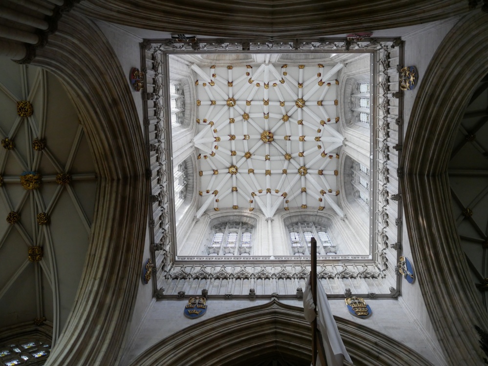 Central Tower ceiling of York Minster