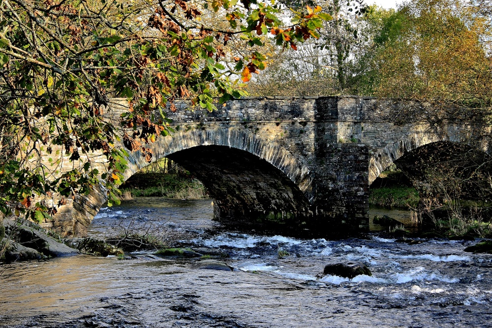 Photograph of Skelwith  Bridge over River Brathay
