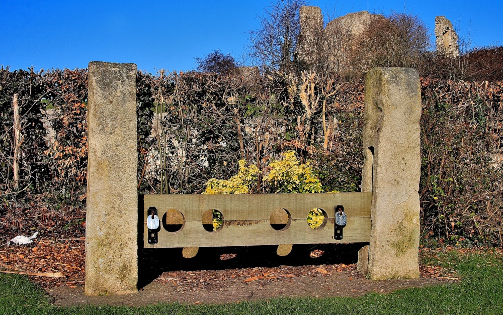 Photograph of Stocks, Conisbrough, South Yorkshire