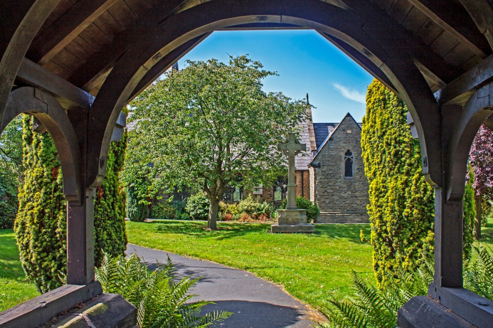 Photograph of Entrance to St Mark's Church