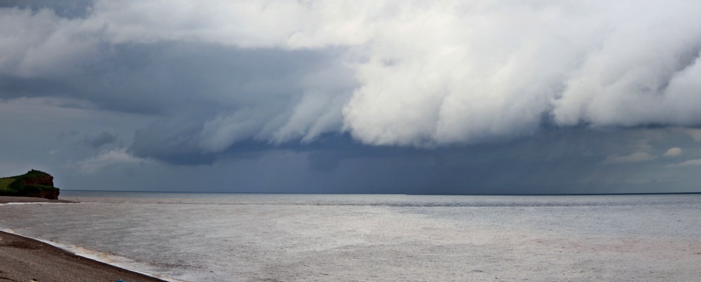 A storn brewing for Budleigh Salterton