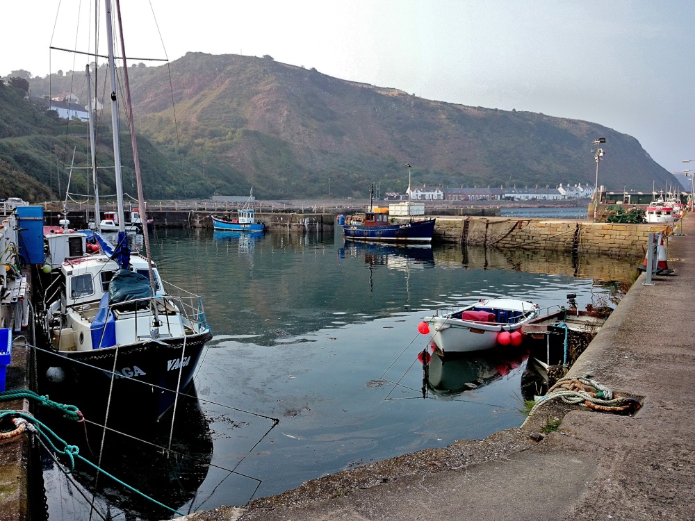 Photograph of Burnmouth Harbour