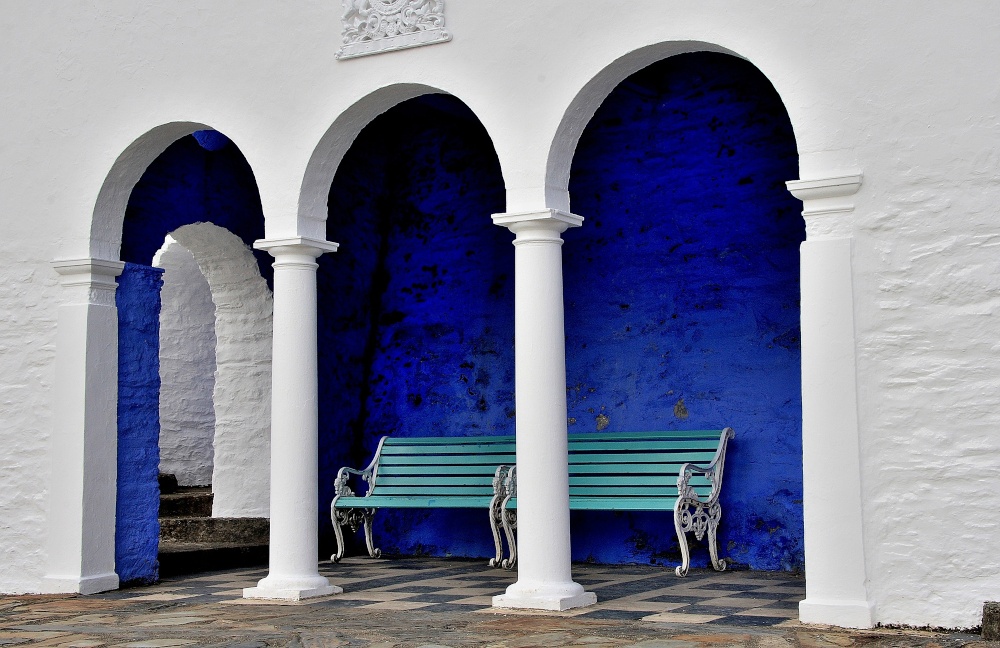 Covered Alcove, Portmeion Village