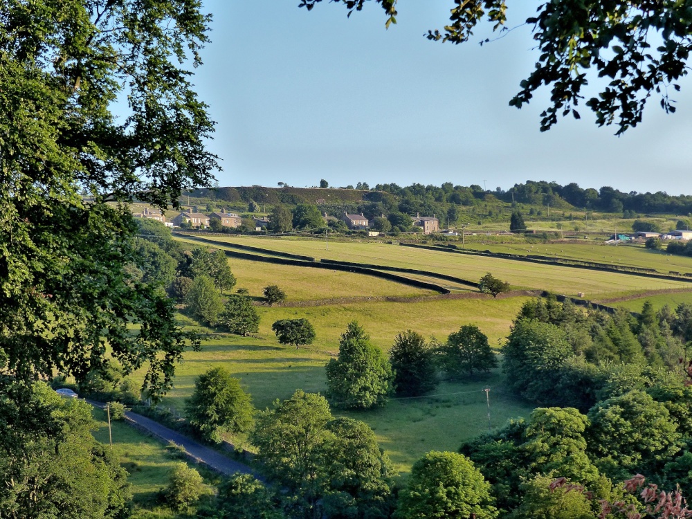 Evening Light by River Worth at Oakworth