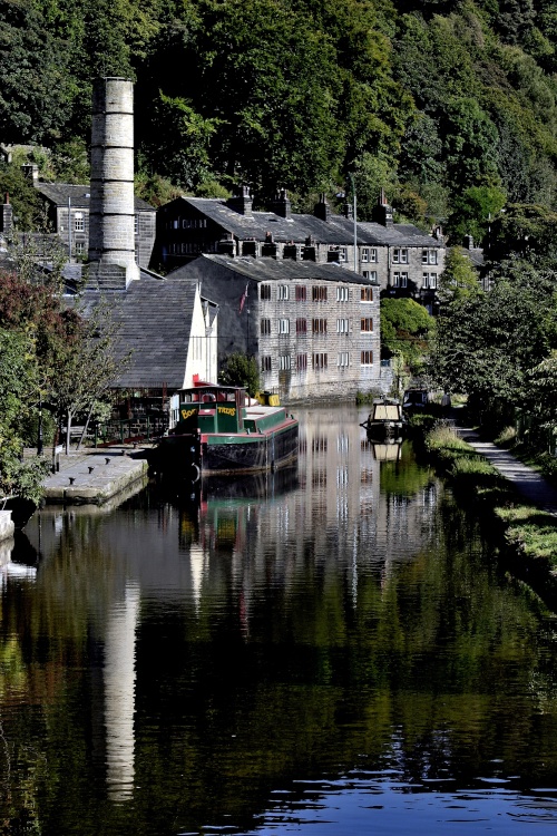 Rochdale Canal, Hebden Bridge