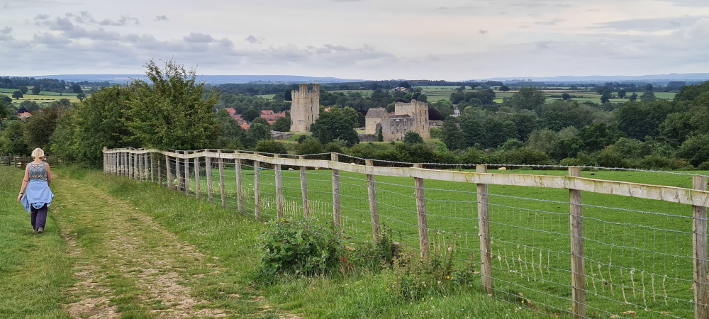 Helmsley Castle, North Yorkshire photo by Paul Wood