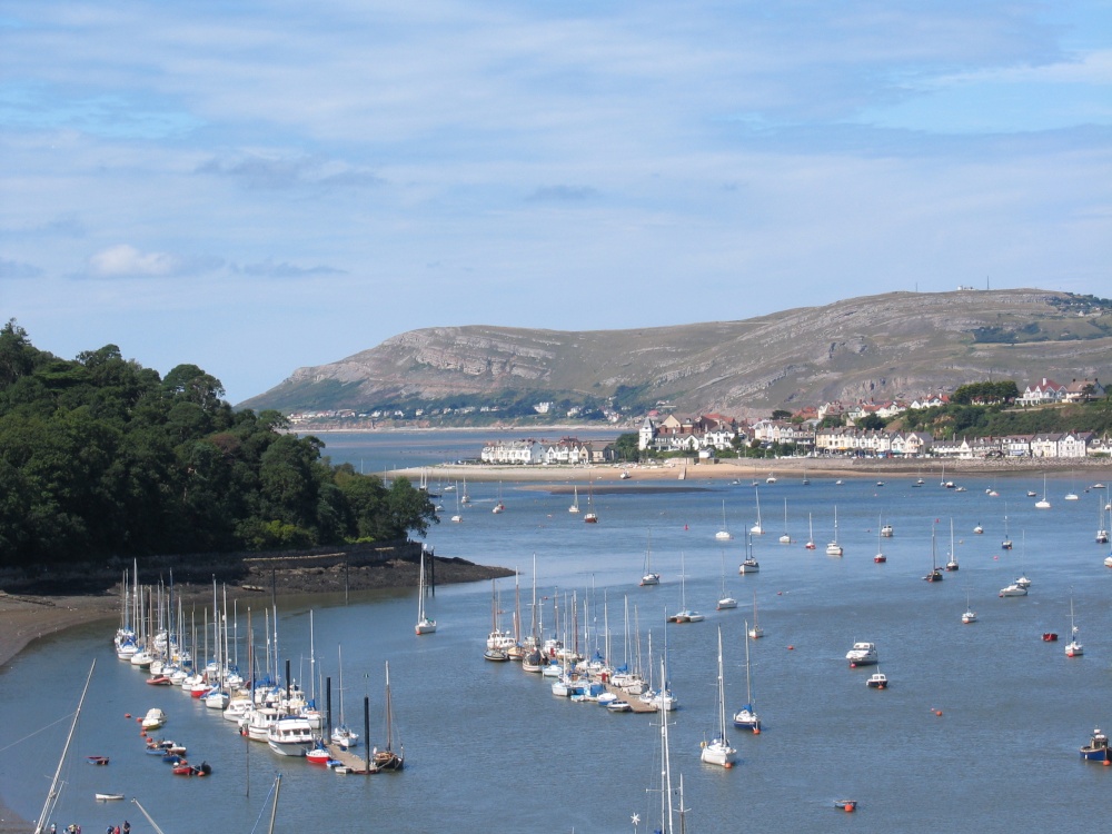Conwy Harbour photo by Edward Lever