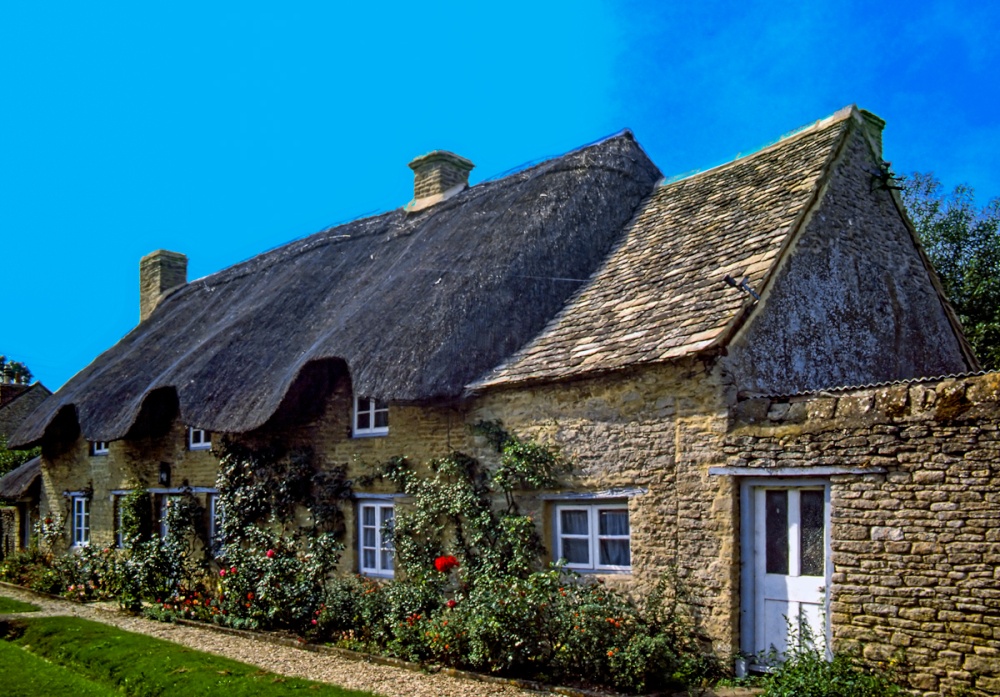 Photograph of Thatched Cottages