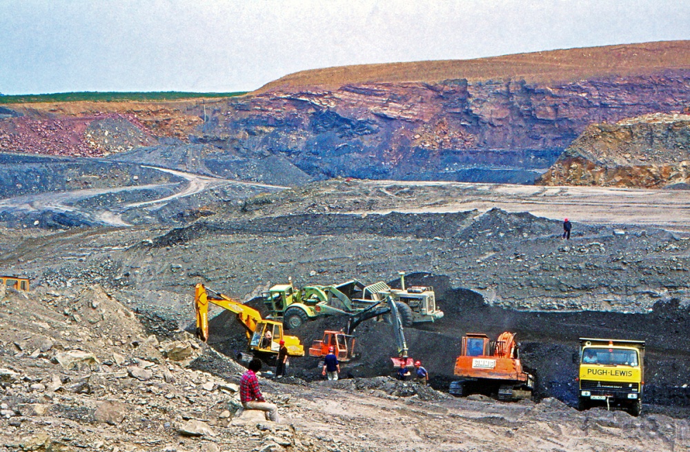 Pice Opencast Coal Mine in Distington