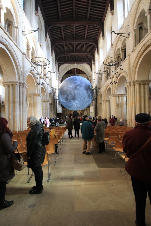 planet exhibition @ Rochester Cathedral