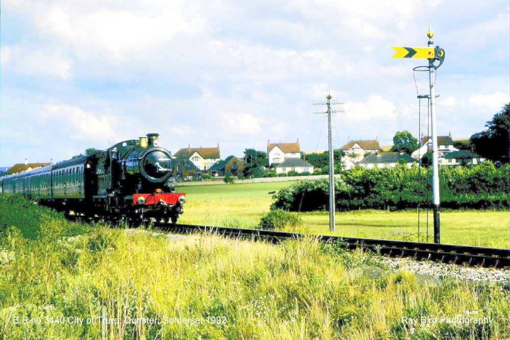 B.R no 3440 City of Truro, Dunster, Somerset 1992