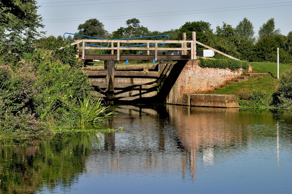 Photograph of Beeleigh Lock Chelmer Canal Essex