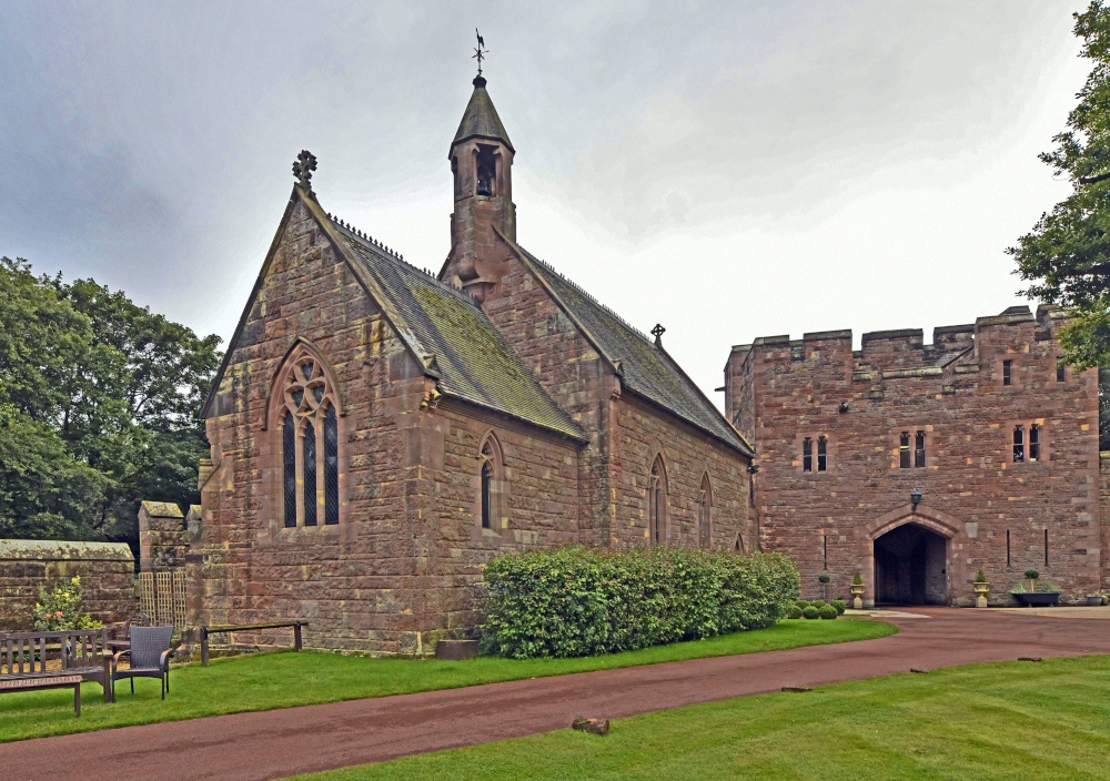 The Chapel at Peckforton Castle photo by Paul V. A. Johnson