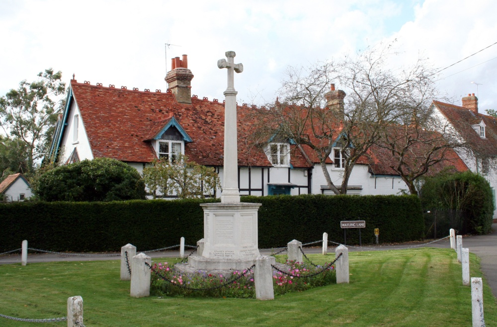 The war memorial, Dorchester-on-Thames