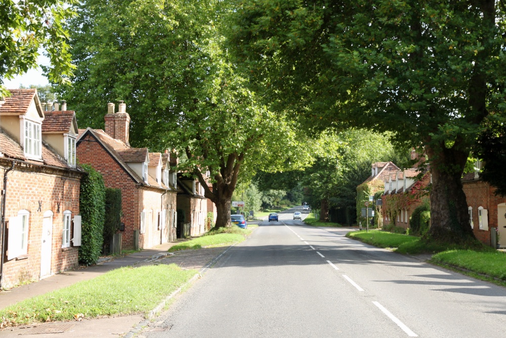 Photograph of The main road through Nuneham Courtenay