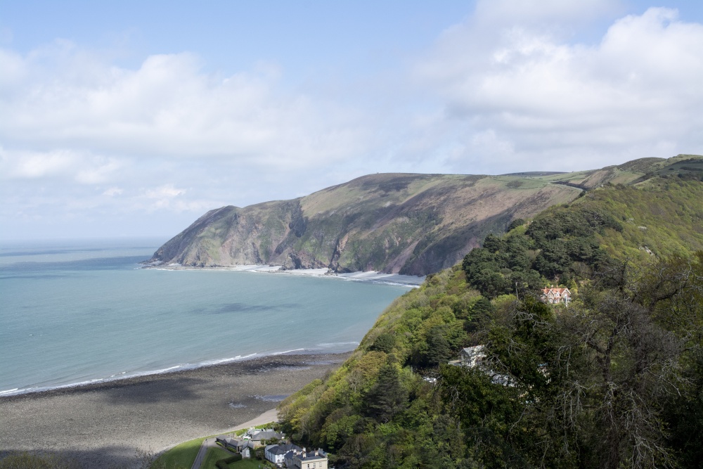 Lynton. Clifftop View