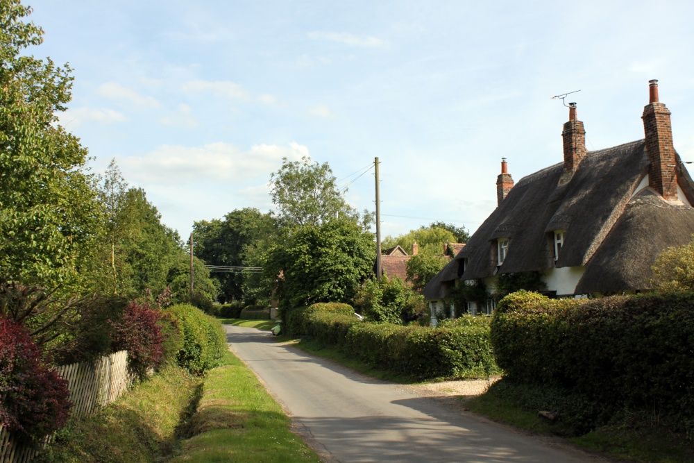 Period thatched cottage in Waterstock