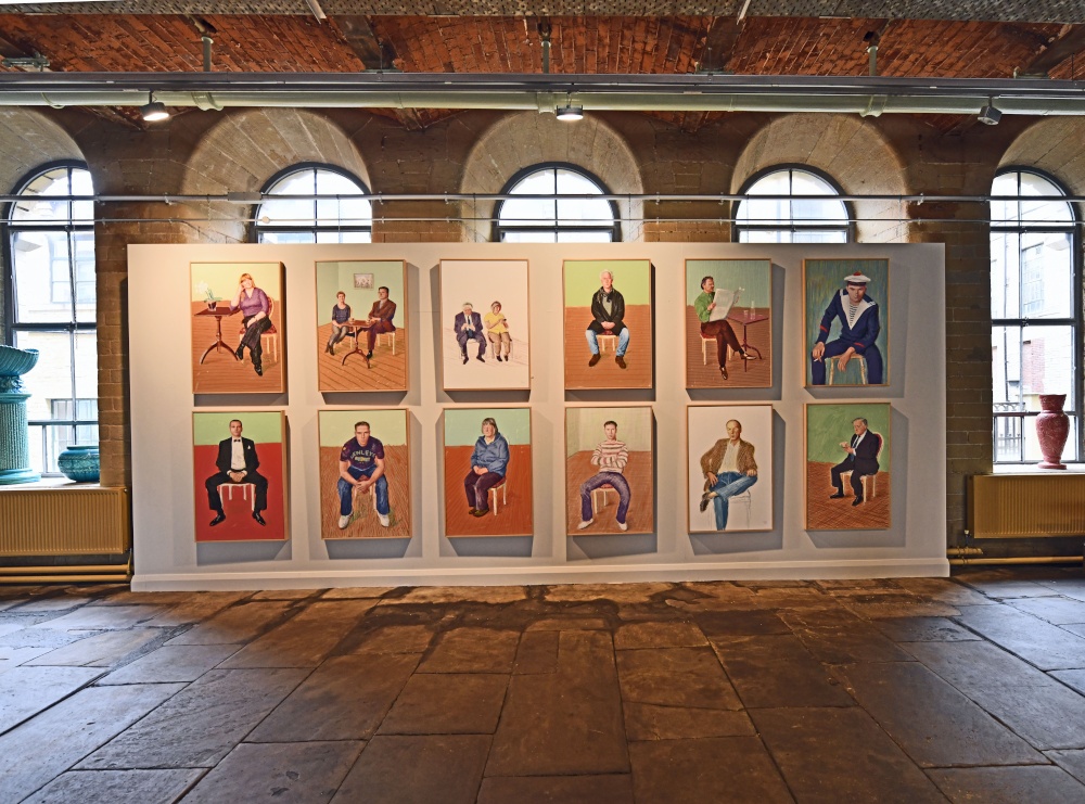 David Hockney paintings at Salts Mill exhibition