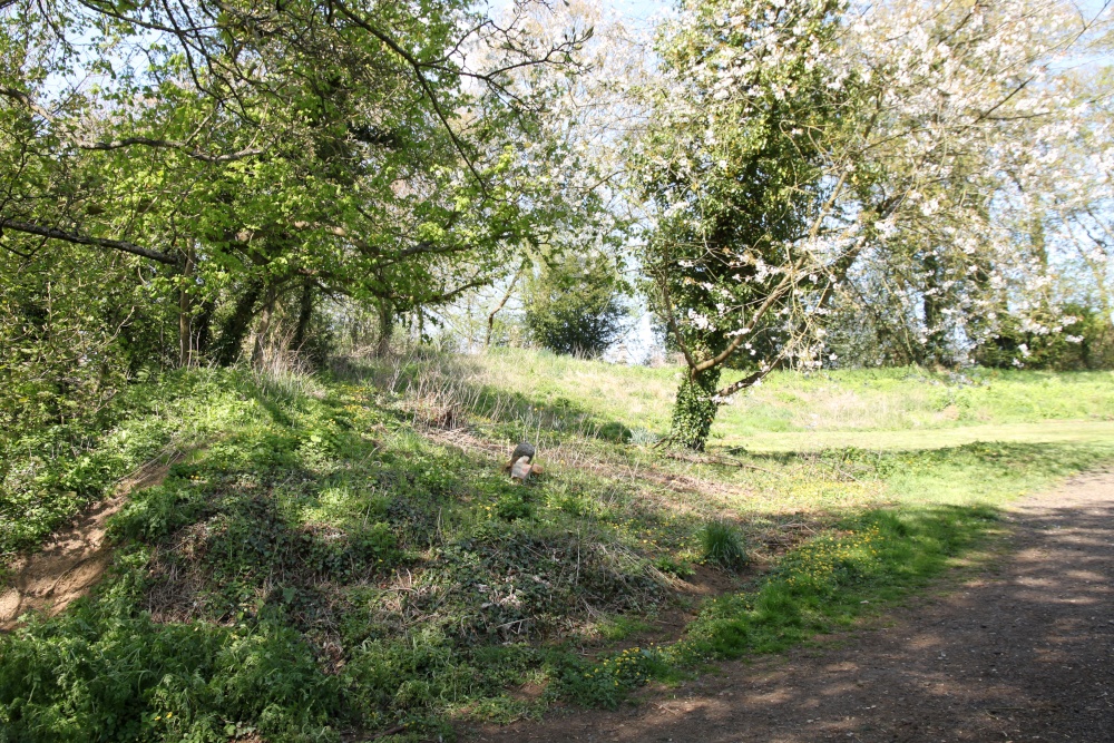 Photograph of Some of the earthworks of Deddington Castle, Deddington