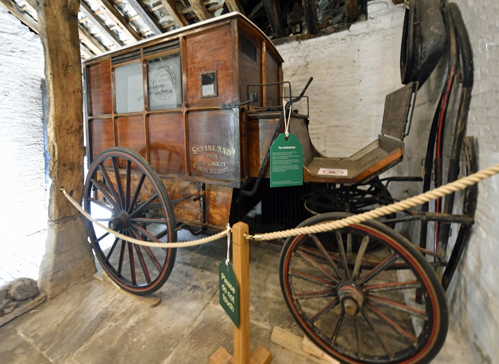 Shibden Hall Exhibition, carriage ambulance