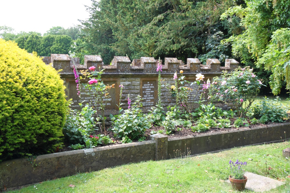 The Blundell Leigh family tomb, Stratton Audley