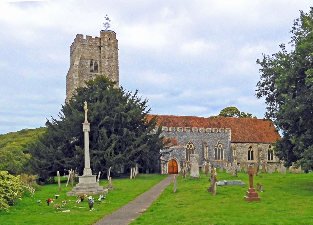 Photograph of The church of St. Mary the Virgin, Newington