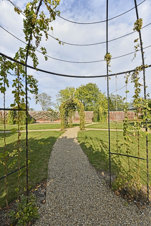 Hop Arbours at Belmont House Gardens