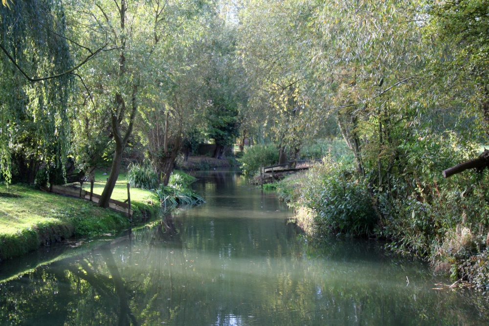 The Hinksey Stream, which flows past the village of North Hinksey