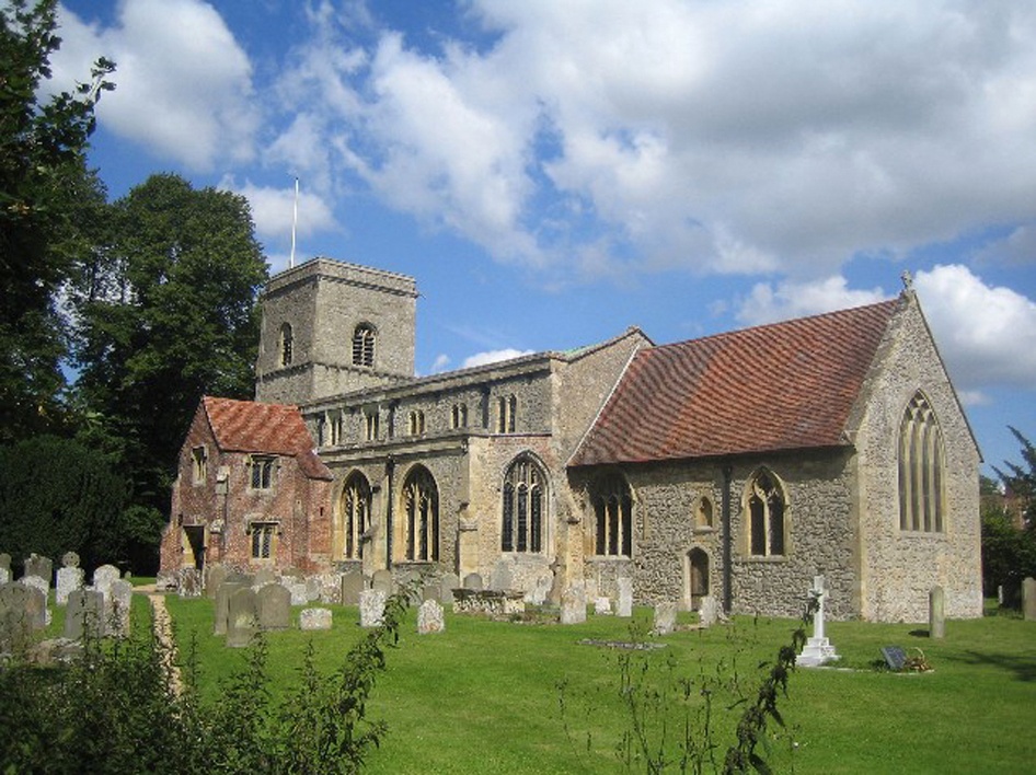 Photograph of All Saints' Church, Sutton Courtenay