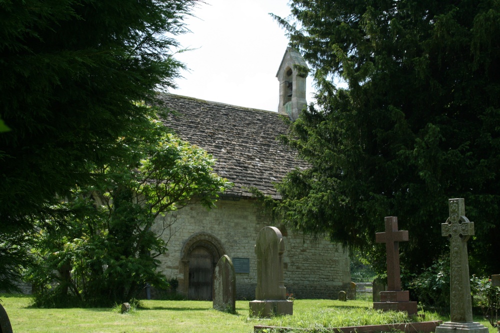 Photograph of All Saints' Church, Woolstone