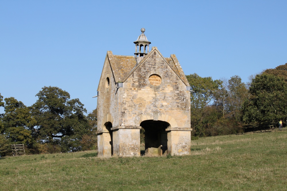 The 18th century dovecote at Chastleton House