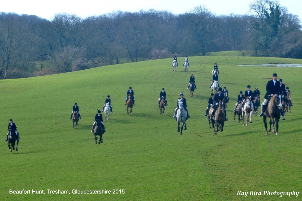 Beaufort Hunt, Tresham Gloucestershire 2015