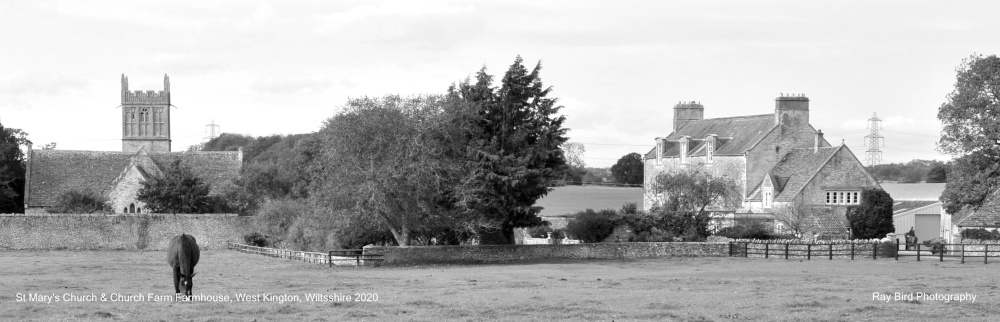 St Mary's Church & Church Farm Farmhouse, West Kington, Wiltshire 2020