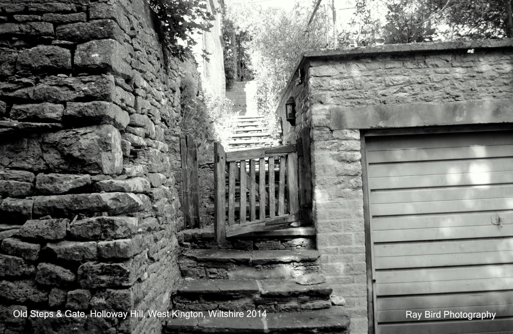 Old Steps & Gate, Holloway Hill, West Kington, Wiltshire 2014