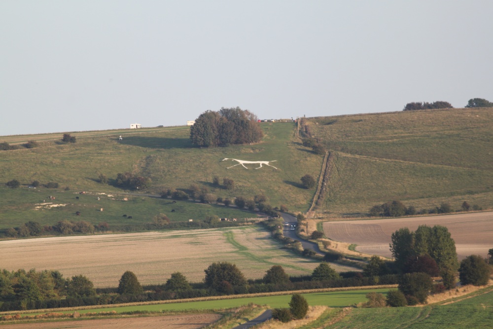 Photograph of The Broad Hinton White Horse