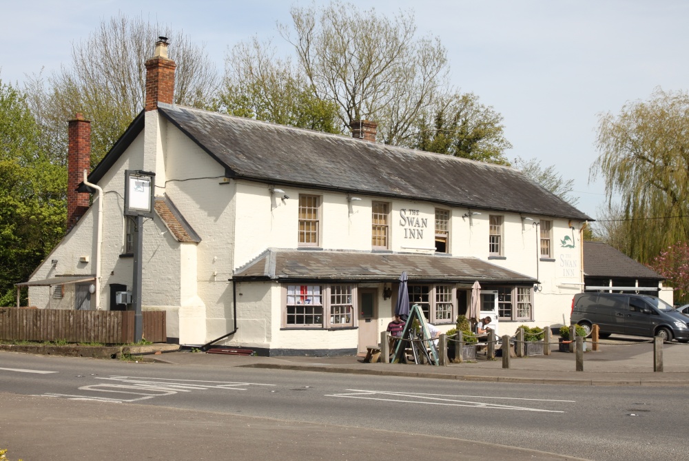 The former Swan Inn in Great Shefford. It is now known as The Great Shefford.