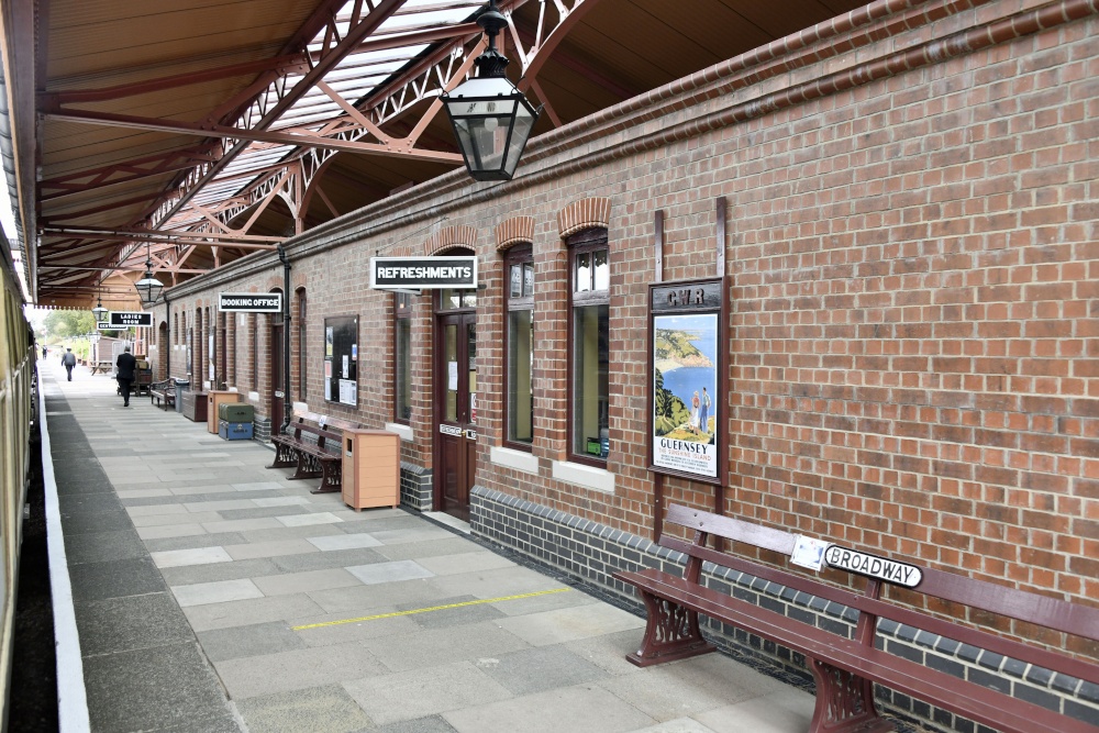 Broadway Station on the GWR Heritage Railway