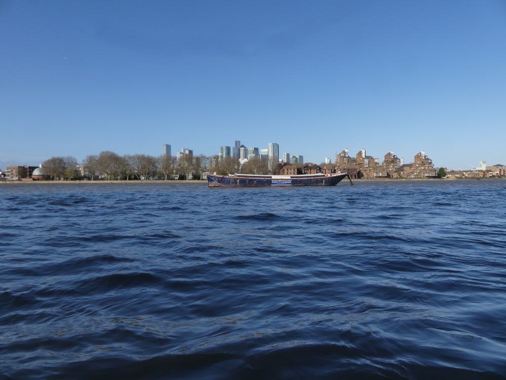 Across The Thames to Canary Wharf