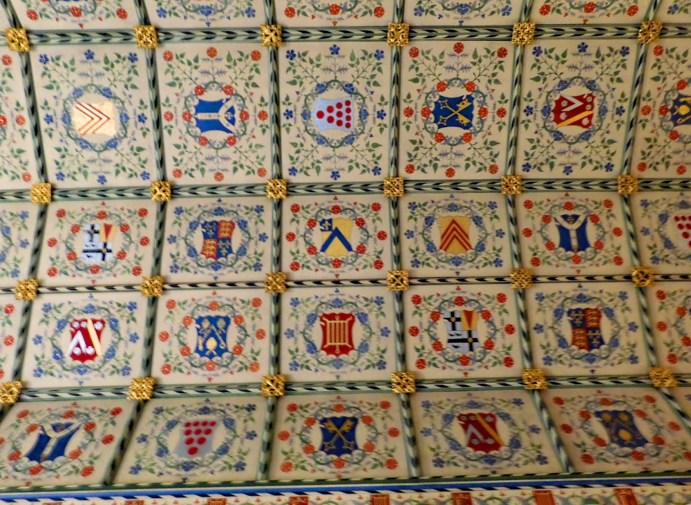 The Painted Ceiling at St. Laurence Church, Bourton on the Water