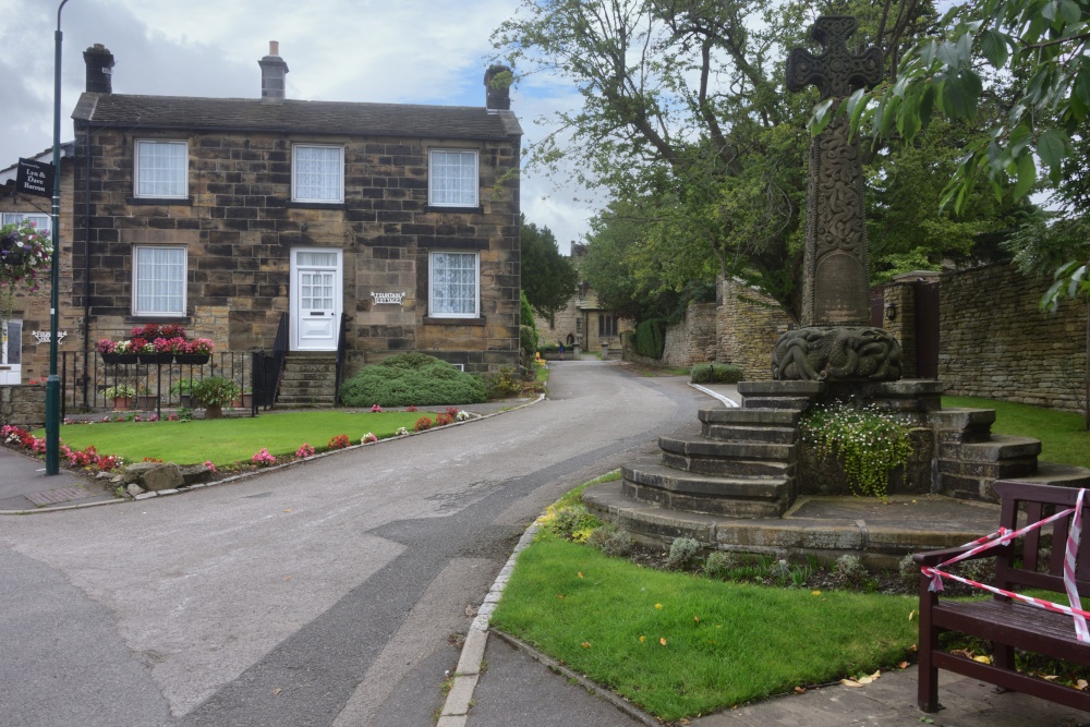 The Old Village Fountain and Fountain Cottage in Cawthorne