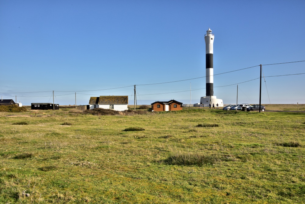 The New Lighthouse at Dungeness in Kent photo by Alan Whitehead