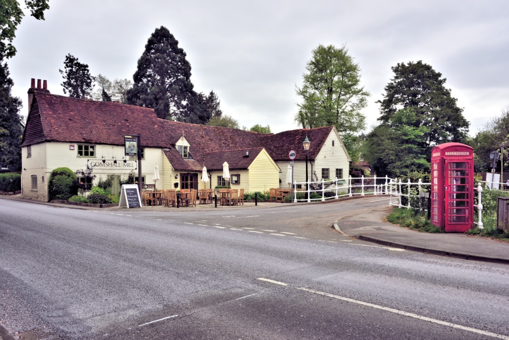 Gomshall Mill 17th Century Pub-Restaurant on the TillingBourne River